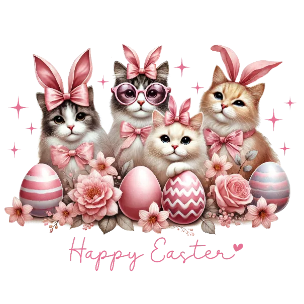 Easter Cats