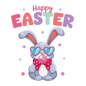 Grey Happy Rabbit