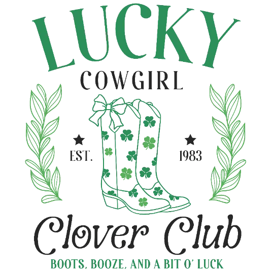 Lucky Cowgirl Clover Club