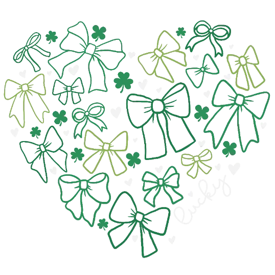 Saint Patrick's Heart (White)