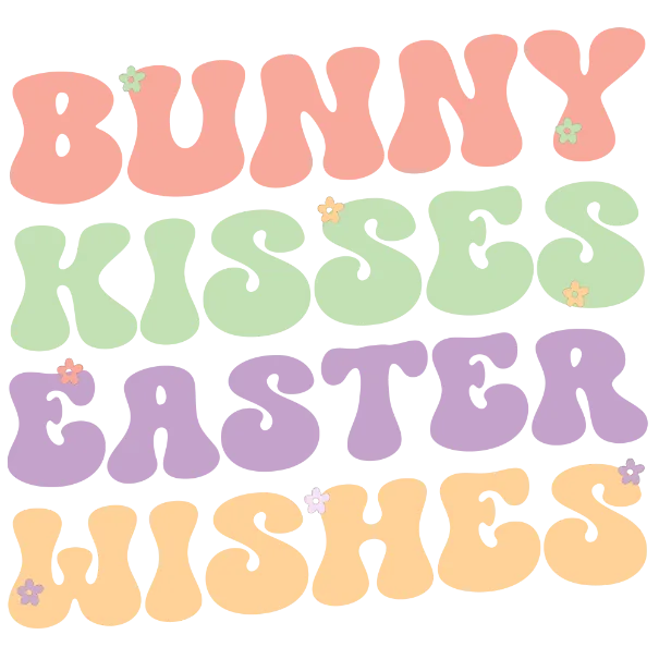 Bunny Kisses Easter Wishes