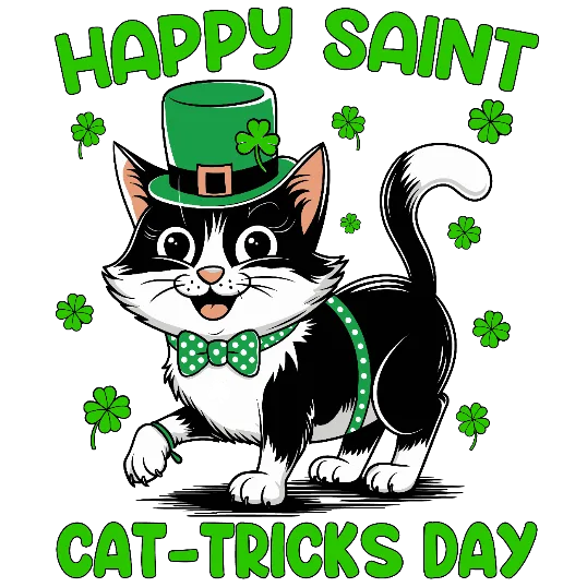 Happy Saint Cat-Trick's Day
