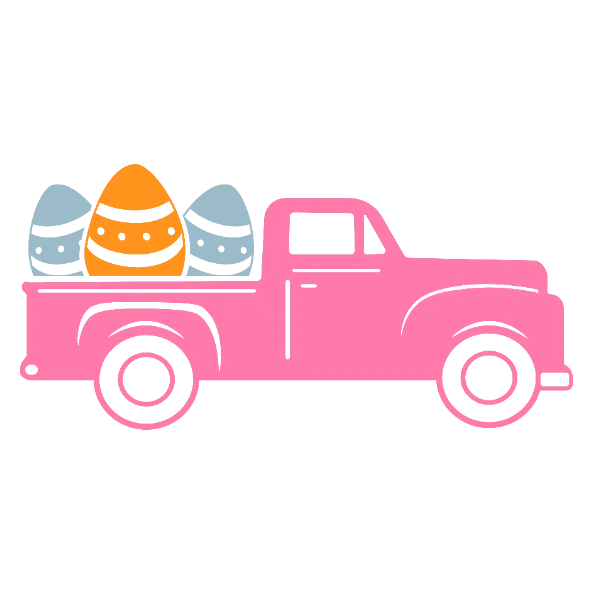Easter Truck (Vibrant)