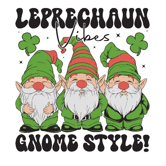 Leprechaun Vibes Gnome Style