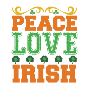 Peace Love Irish