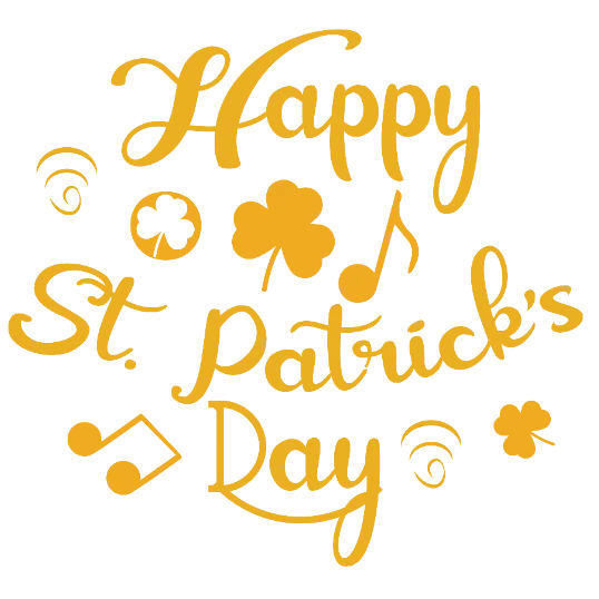 Happy Saint Patrick's Day Orange