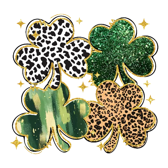 St Patty Clovers