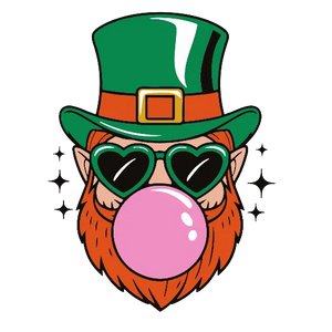 Leprechaun Blowing Bubble