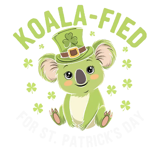Koala-Fied Happy St Patty