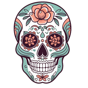 Irish Sugar Skull