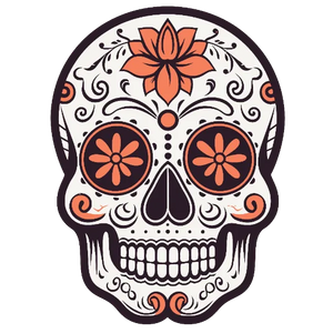 Irish Sugar Skull 2