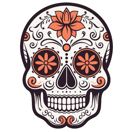 Irish Sugar Skull 2