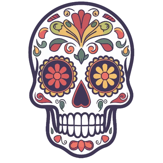 Irish Sugar Skull 3