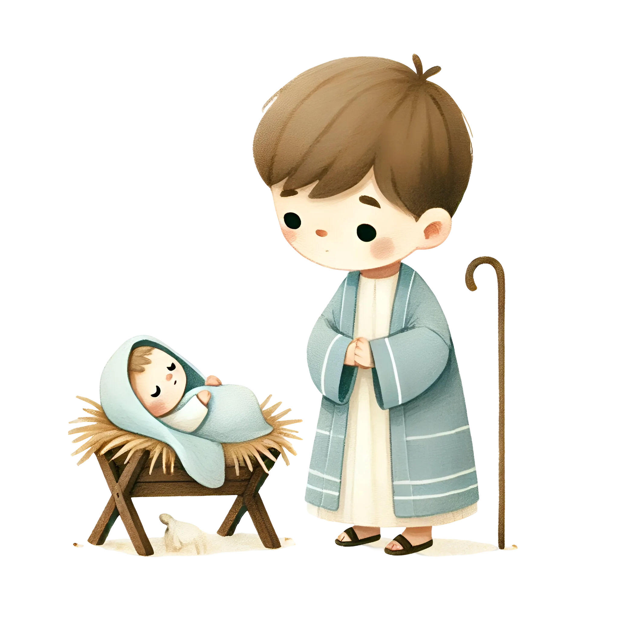 Cute Baby Christmas(Father Pray For Baby)