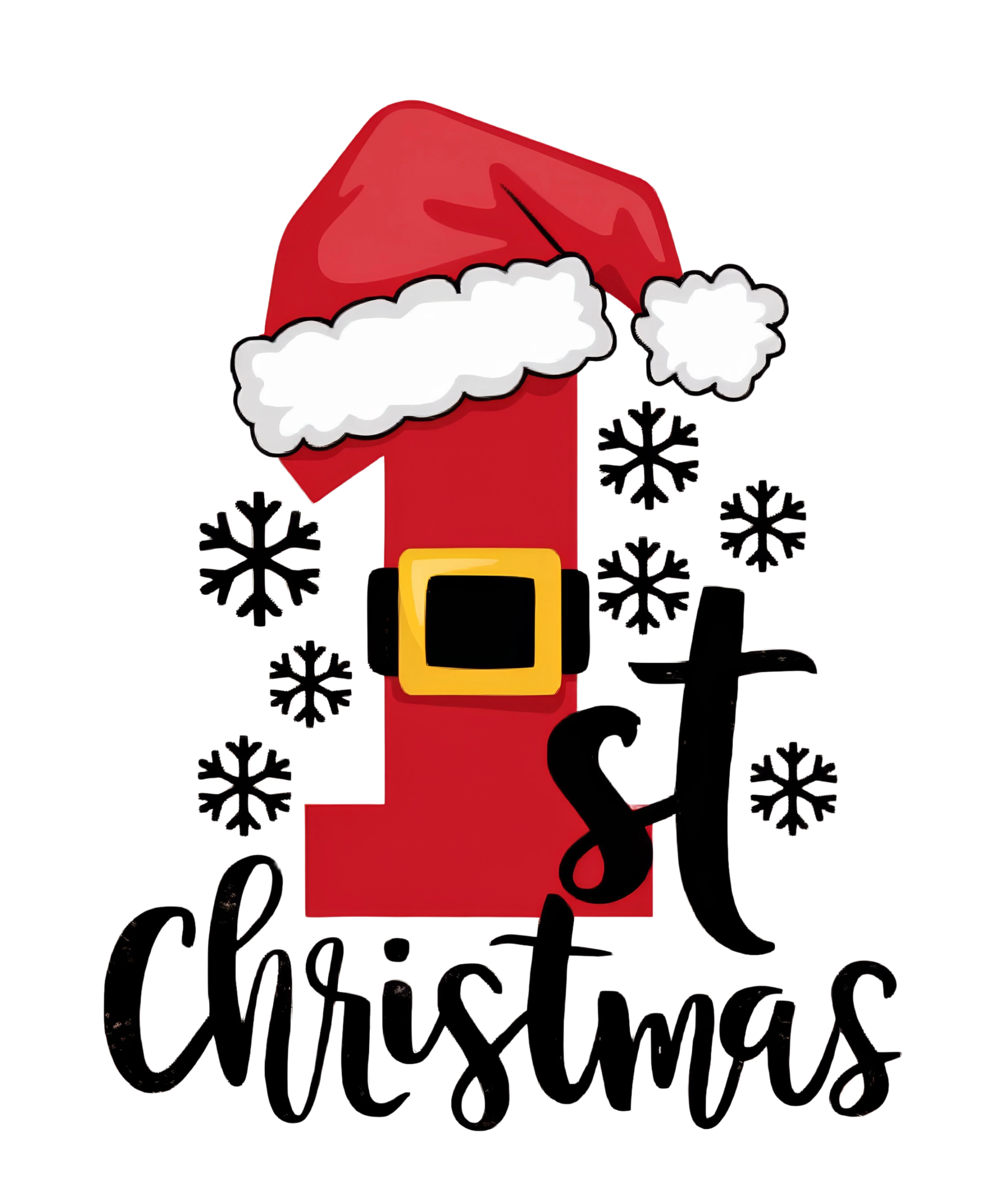 My first christmas (santa themed)