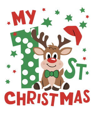 My 1st Christmas- Baby reindeer