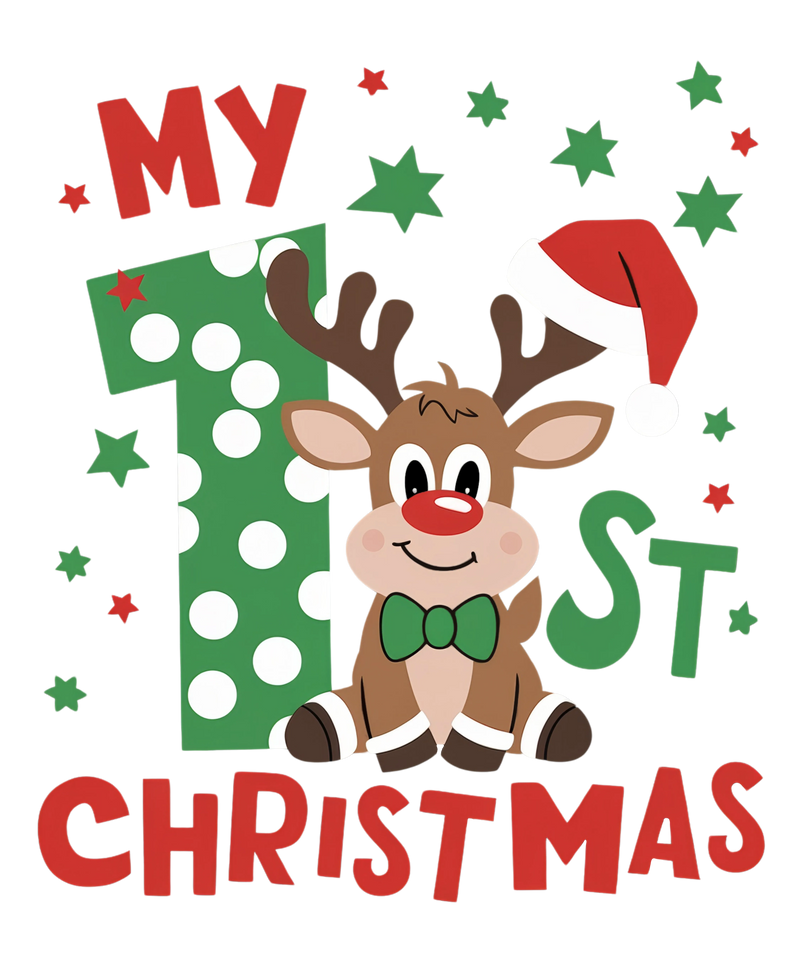 My 1st Christmas- Baby reindeer
