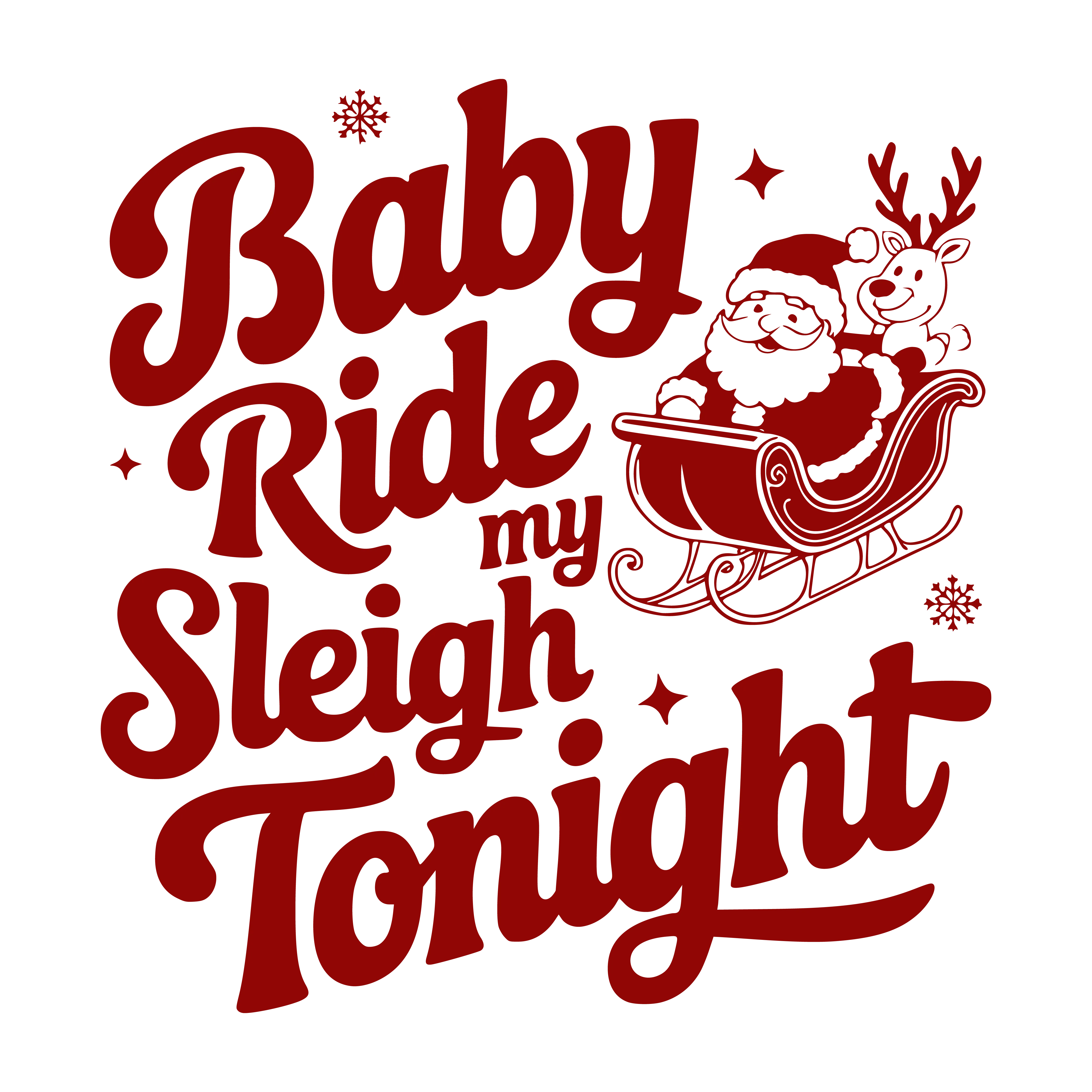 Baby Ride My Sleigh Tonight