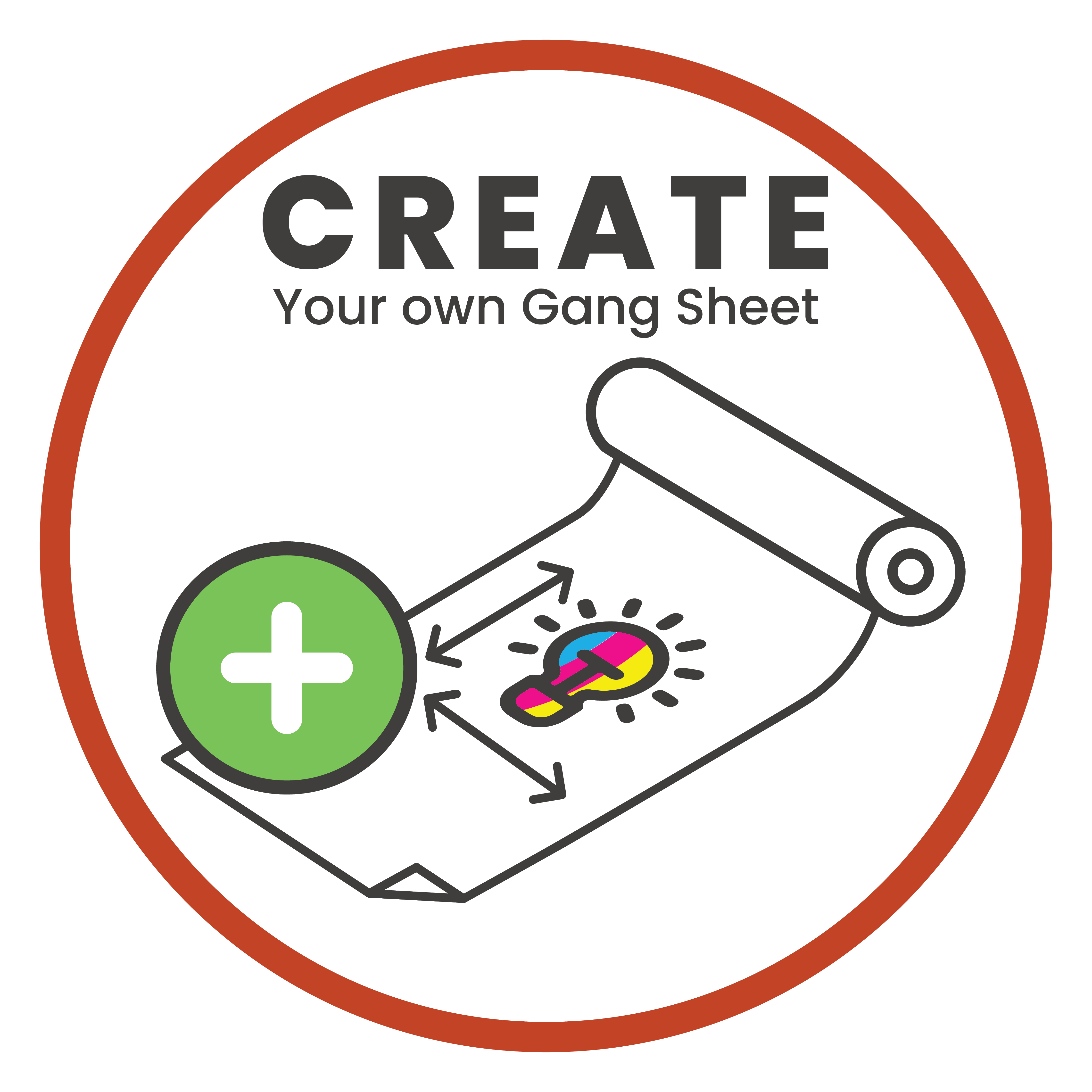 DTF Gang Sheets Transfers (Gang Builder)