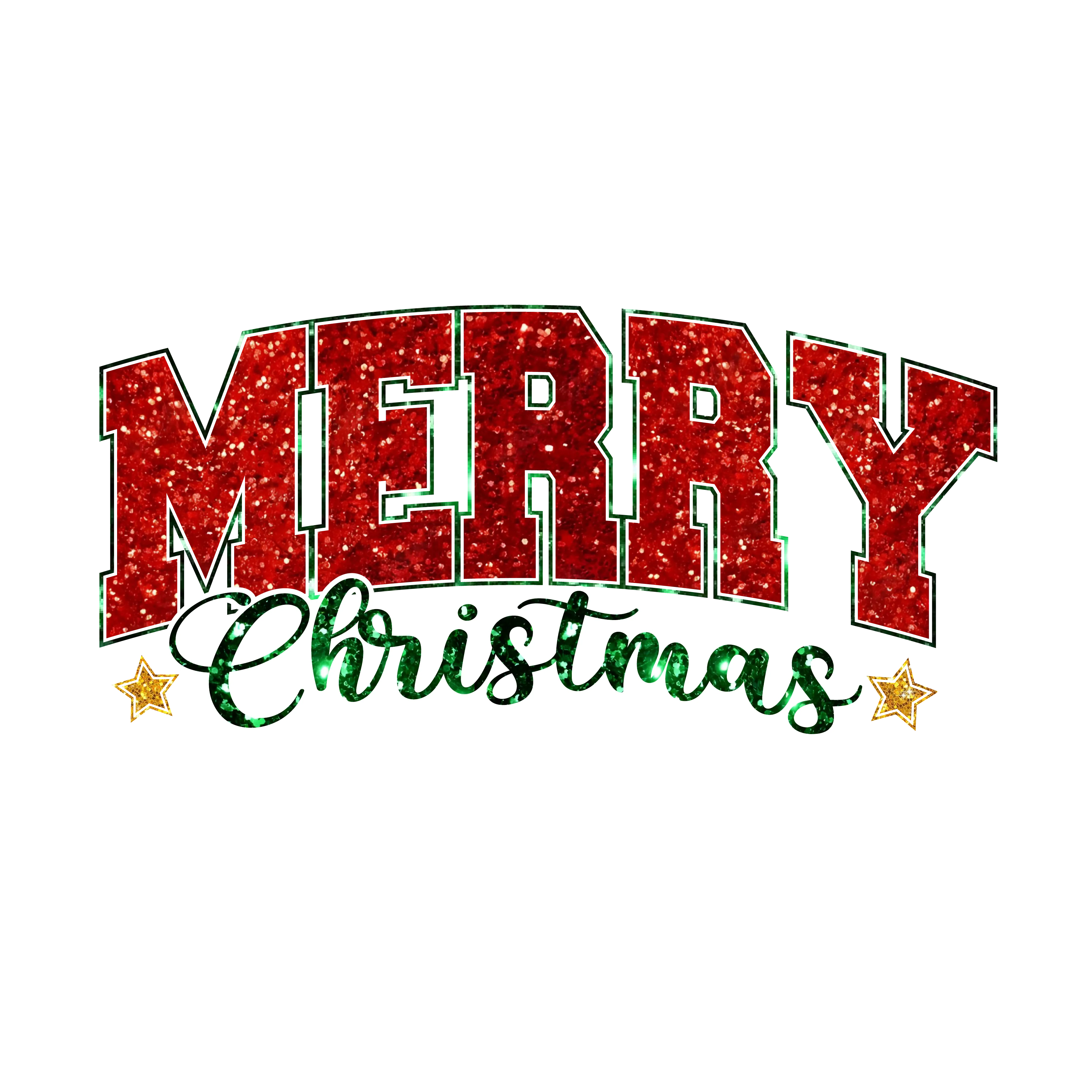 Merry Christmas (Red and Green)