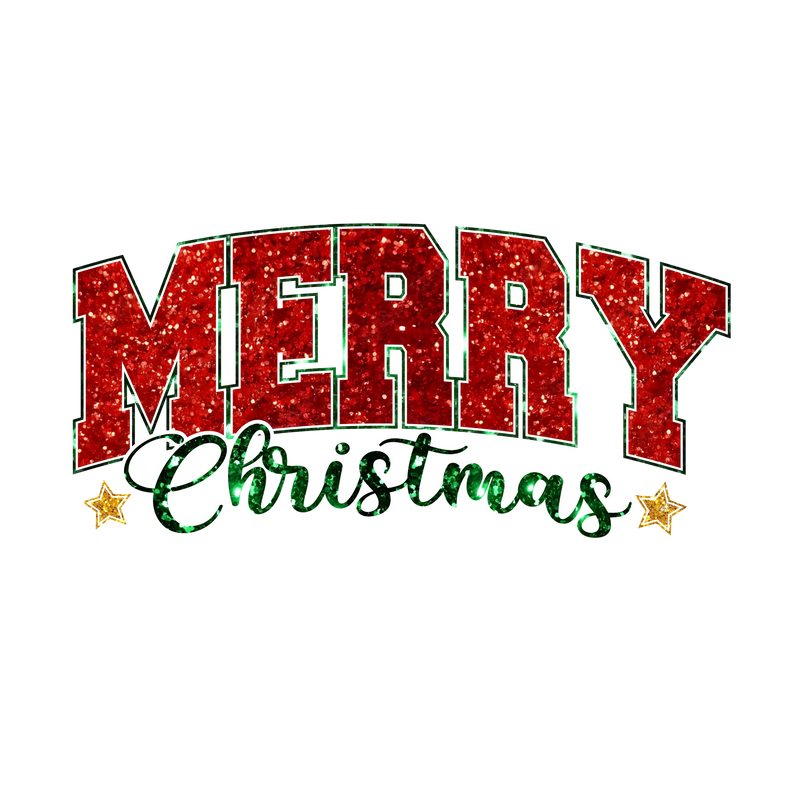 Merry Christmas (Red and Green)